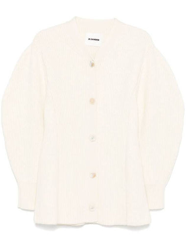 Jil Sander Women`S Long Sleeves V-Neck Long Cardigan Clothing - JIL SANDER - BALAAN 1