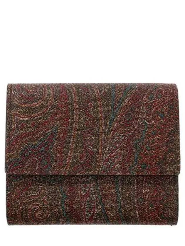 Women’s Paisley Half Wallet Brown - ETRO - BALAAN 2