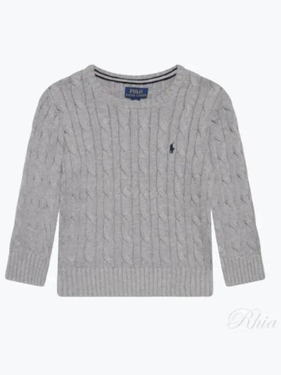 Kids Pullover 323702674 041 Gray - POLO RALPH LAUREN - BALAAN 2