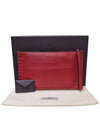 Women s PY2P0692 Red Color Rockstud Clutch Bag - VALENTINO - BALAAN 8