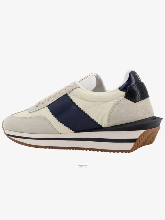 James Low Top Sneakers Beige - TOM FORD - BALAAN 3