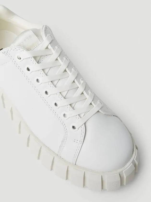 Odessa round toe heel pull tab leather sneakers - EYTYS - BALAAN 5