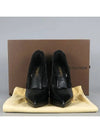 Smith Market Used Luxury Black Shoes Women s - LOUIS VUITTON - BALAAN 1