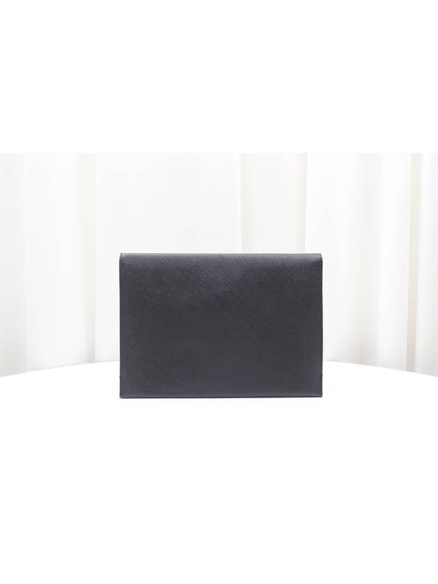 Ferragamo Vara Black Clutch Bag 22 C332 - SALVATORE FERRAGAMO - BALAAN 4