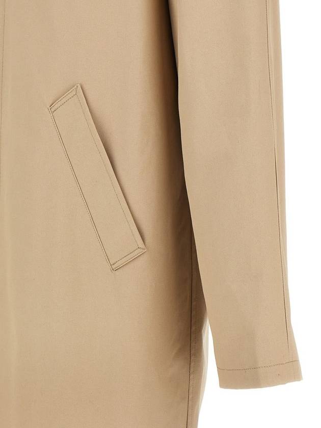 Ville Cotton Gavardin Single Coat Beige - A.P.C. - BALAAN 5