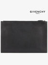 Antigona Large Leather Clutch Bag Black - GIVENCHY - BALAAN 4