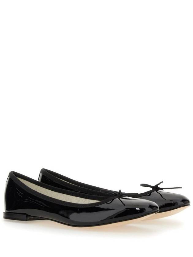 Women's Cendrillon Leather Ballerinas Flat Black - REPETTO - BALAAN 3