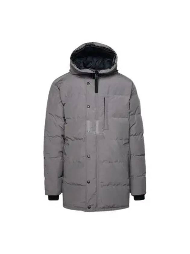 Carson Label Padded Parka Coastal Grey - CANADA GOOSE - BALAAN 2