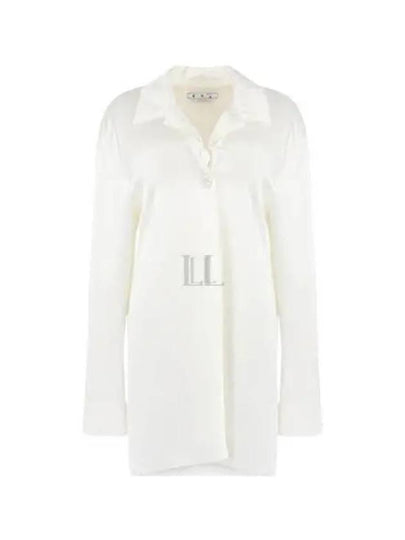 Satin Shirt Ivory - OFF WHITE - BALAAN 2