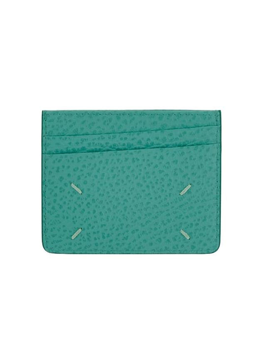 Four Stitch Card Wallet Green - MAISON MARGIELA - BALAAN 1