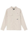 Convertible Utility Long Sleeve Shirt Tan - STUSSY - BALAAN.