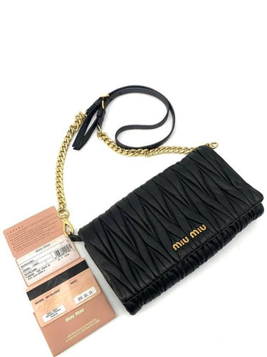 Matelasse chain shoulder bag 5BH080 - MIU MIU - BALAAN 1