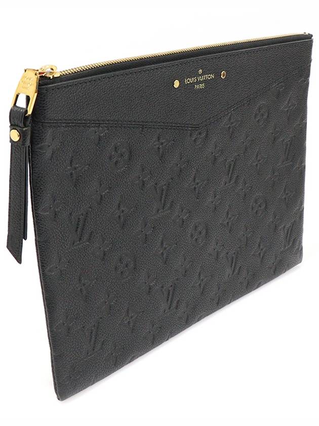 M62937 Black Monogram Empreinte Daily Pouch Clutch - LOUIS VUITTON - BALAAN 3