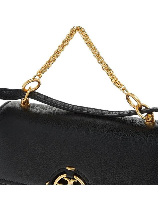 Miller Chain Tote Mini Bag Black - TORY BURCH - BALAAN 9