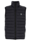 Chamber R Nylon Down Vest Navy - STONE ISLAND - BALAAN 2