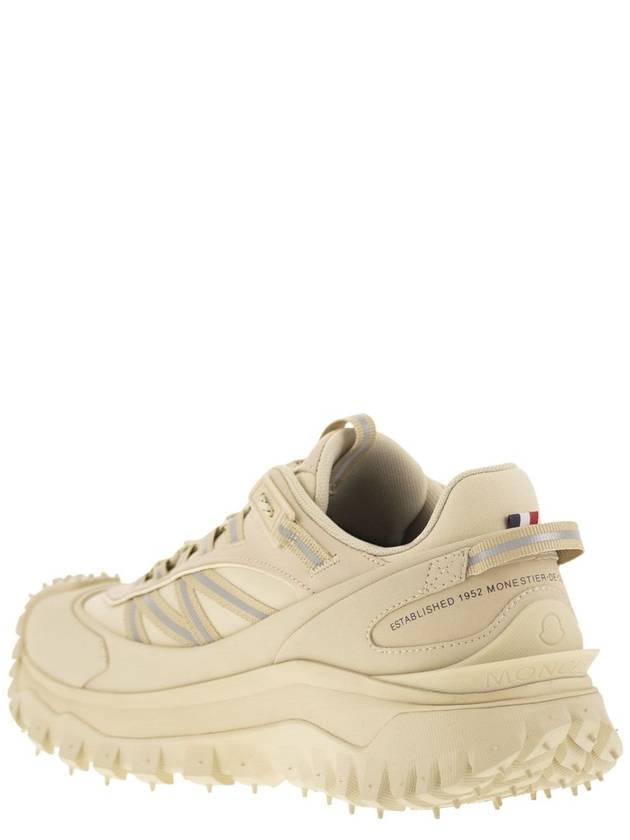 Logo low top sneakers beige - MONCLER - BALAAN 4