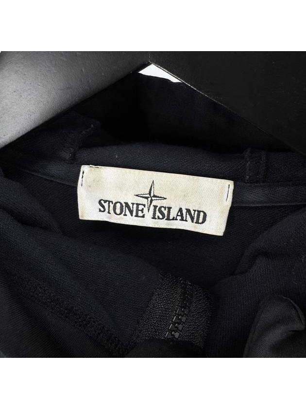 Hooded zip up navy size L - STONE ISLAND - BALAAN 5