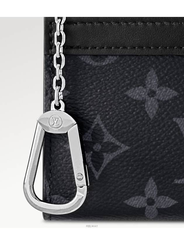 Voyage Key Pouch Black - LOUIS VUITTON - BALAAN 5