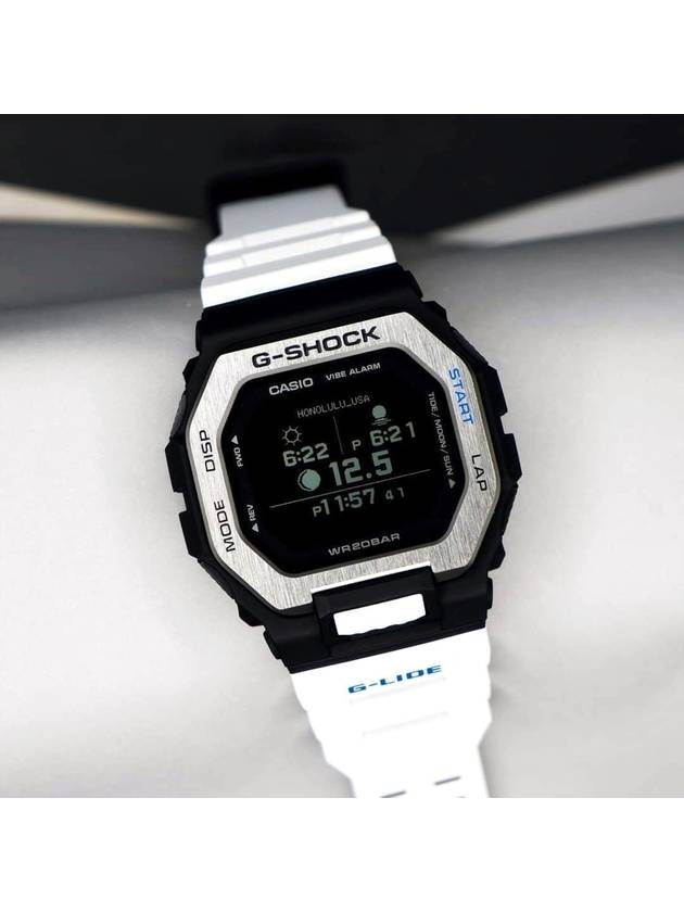 White Diver Surfing Marathon Electronic Wristwatch - G-SHOCK - BALAAN 4