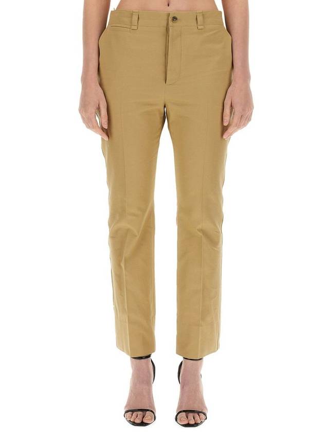 Straight Pants 786680 Y1A62 2965 BEIGE - SAINT LAURENT - BALAAN 2