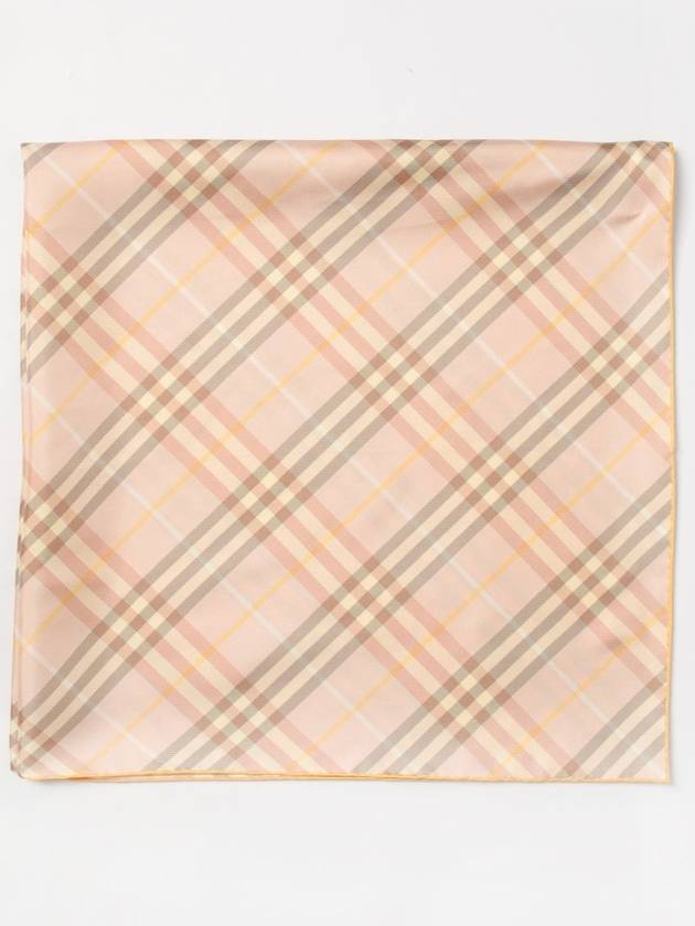 Check Silk Scarf Tea Cup - BURBERRY - BALAAN 2