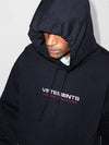 Embroidered Logo Hoodie UE51TR480N Navy - VETEMENTS - BALAAN 4