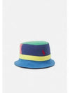 30 Points Color Block Fleece Bucket Hat Multi - POLO RALPH LAUREN - BALAAN 2