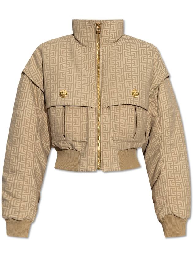 Balmain Padded Jacket With Detachable Sleeves, Women's, Beige - BALMAIN - BALAAN 1