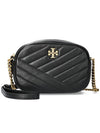 Chevron Kira Small Camera Cross Bag Black - TORY BURCH - BALAAN 2