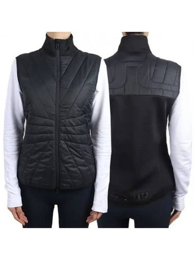 Women s Holma Quilted Vest Black GWOW10873 9999 1120240 - J.LINDEBERG - BALAAN 1