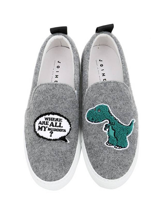 10048 DIW Dino gray slipons - JOSHUA SANDERS - BALAAN 2