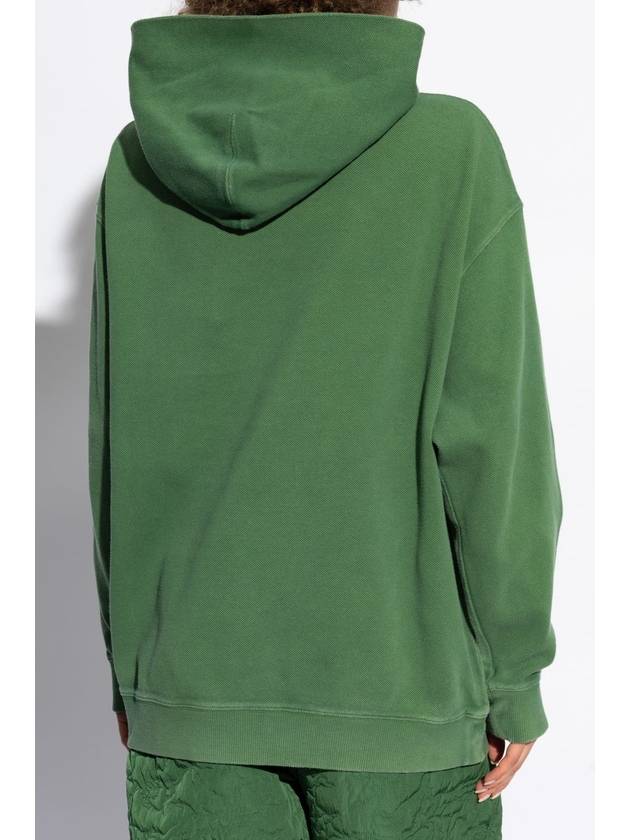 Lacoste Sweatshirt With Detachable Logo, Women's, Green - LACOSTE - BALAAN 4