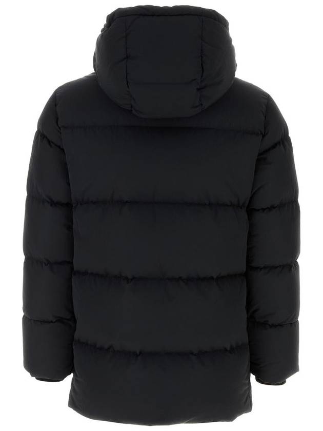 Burford Hooded Down Padded Black - BURBERRY - BALAAN 3