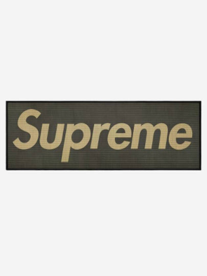 Woven Straw Mat Black Woven Straw Mat - SUPREME - BALAAN 2