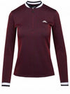 Golf Wear Women s Long Sleeve T Shirt AWJS07032 G131 - J.LINDEBERG - BALAAN 2