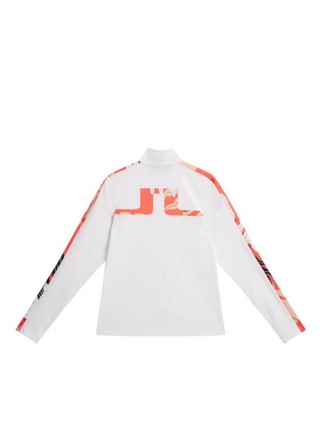 Women's Winona Print Mid Layer Jacket White - J.LINDEBERG - BALAAN 3