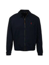 Men's Bayport Cotton Zip-Up Jacket Navy - POLO RALPH LAUREN - BALAAN 2