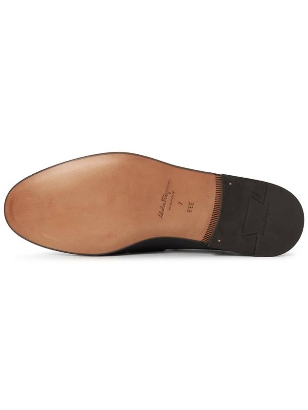 Ferragamo Gancini Men s Loafer GIN NERO 0758410 Foot EEE 001 - SALVATORE FERRAGAMO - BALAAN 6