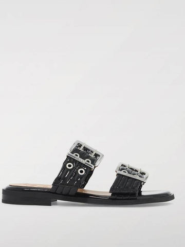 Flat sandals woman Ganni - GANNI - BALAAN 1