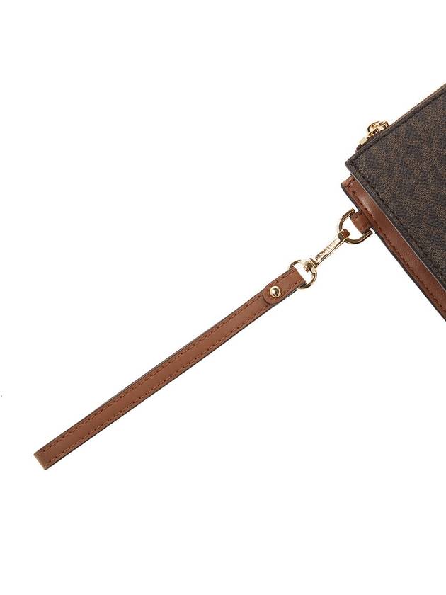 Jet Set Canvas Long Wallet Brown - MICHAEL KORS - BALAAN 9