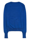 ORB Embroid Logo Knit Top Blue - VIVIENNE WESTWOOD - BALAAN 3