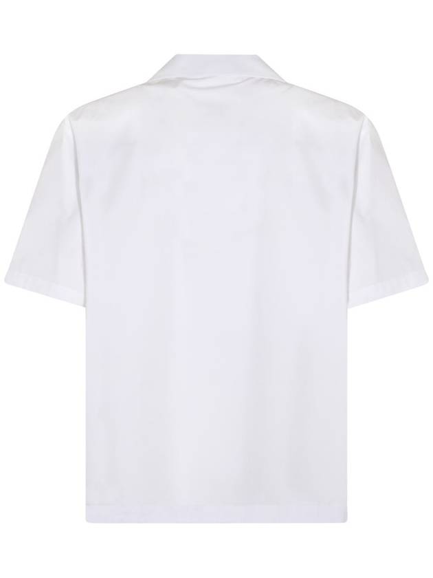 Men s V logo short sleeve shirt white - VALENTINO - BALAAN 3