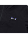 Recycle Logo Zip-up Jacket Black - PATAGONIA - BALAAN 7