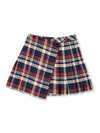 Girls Junior Check Wrap Skirt MX0079MX028 MX854 BPG - MAX & CO. - BALAAN 1