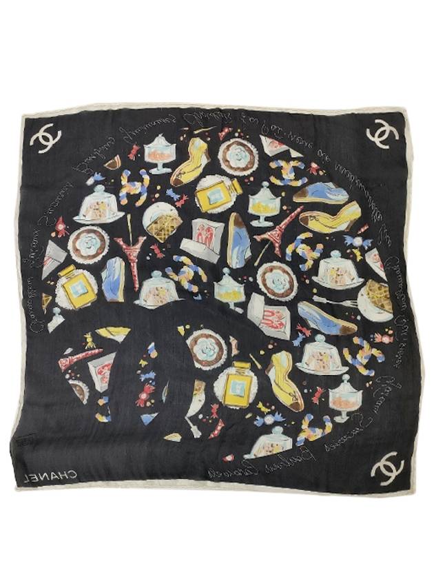 silk scarf - CHANEL - BALAAN 1