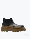 Tire Ankle Chelsea Boots Black Jute - BOTTEGA VENETA - BALAAN 2