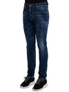 Dark Moldy Wash Cool Guy Jeans Navy - DSQUARED2 - BALAAN 4