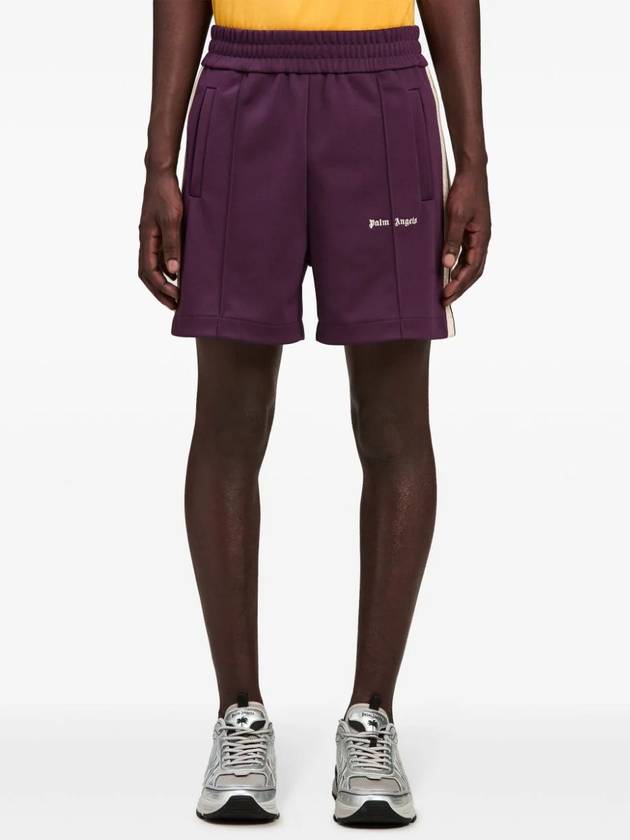 Palm Angels Shorts Purple - PALM ANGELS - BALAAN 3