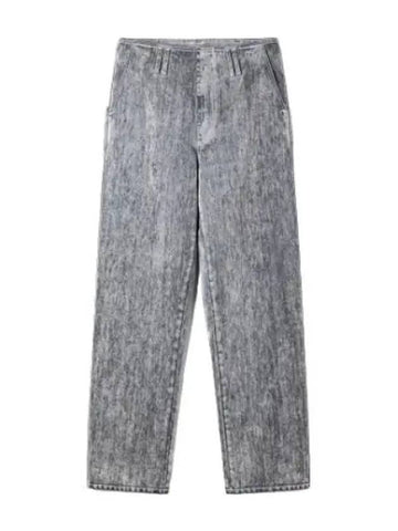 Straight pants light gray denim jeans - SUNNEI - BALAAN 1