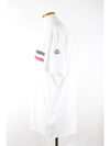 Wappen Three Stripes Short Sleeve T Shirt XXL - MONCLER - BALAAN 4